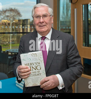 Worcester, Royaume-Uni. 16 mars, 2016. Worcester Uk. University Arena.Lord Mervyn King, ancien gouverneur de la Banque d'Angleterre, lancera son nouveau livre'la fin de l'Alchimie" au cours d'un événement spécial à l'Université de Worcester. Crédit : charlie bryan/Alamy Live News Banque D'Images