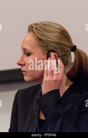 Milan, Italie. 16 mars, 2016. Crédit : Diego Stellino/Alamy Live News Banque D'Images