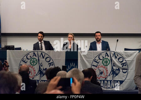 Milan, Italie. 16 mars, 2016. Crédit : Diego Stellino/Alamy Live News Banque D'Images