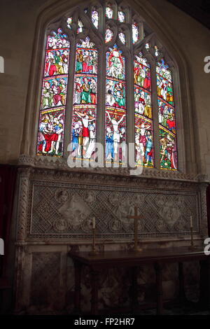 L'église St Mary, Château de Sudeley, Cheltenham, Gloucestershire, Angleterre, Grande-Bretagne, Royaume-Uni, UK, Europe Banque D'Images