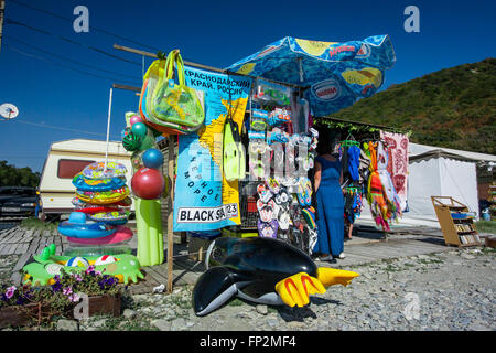 Shop pour se détendre sur la plage Banque D'Images