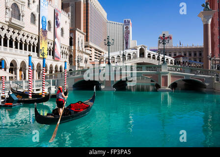 Le Venetian Resort Hotel et Casino à Las Vegas Banque D'Images