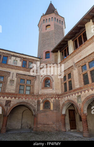 Collegiata di Sant'Orso à Aoste, Italie. Banque D'Images