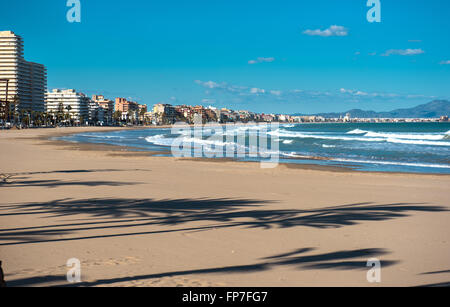 Littoral Peniscola Banque D'Images