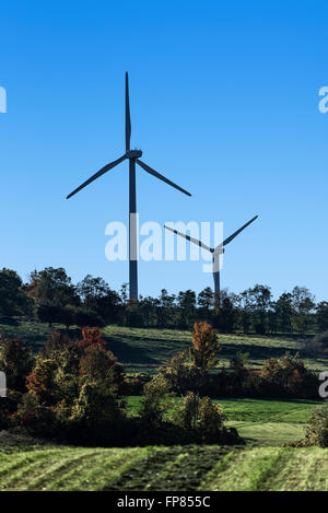 Wind farm, Canastota, New York, USA Banque D'Images