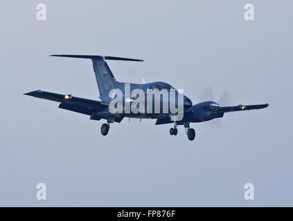 Armée de l'air (French Air Force) Xingu Embraer EMB-121 Banque D'Images