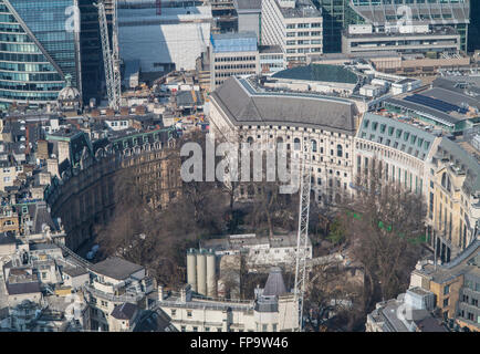 Traverse II développement dans Finsbury Circus Banque D'Images