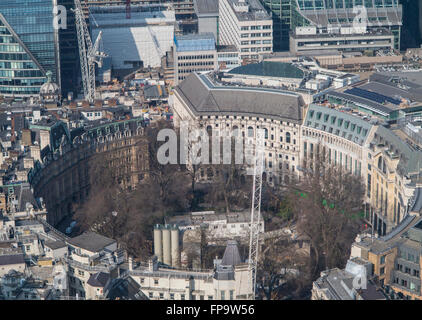 Traverse II développement dans Finsbury Circus Banque D'Images