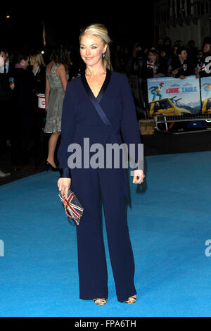 Londres, Royaume-Uni. 17 mars, 2016. Tamara Beckwith participant à la première européenne de Eddie the Eagle à l'Odeon Leicester Square Londres 17 Mars 2016 Crédit : Peter Phillips/Alamy Live News Banque D'Images