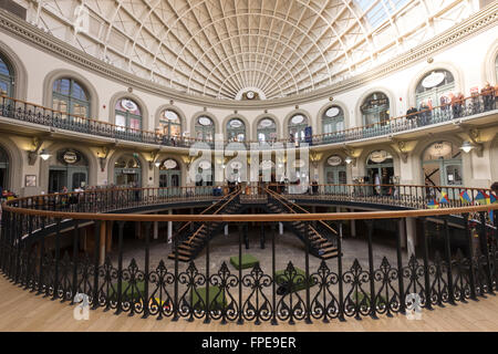 Échange de maïs de l'intérieur, Leeds, Royaume-Uni Banque D'Images
