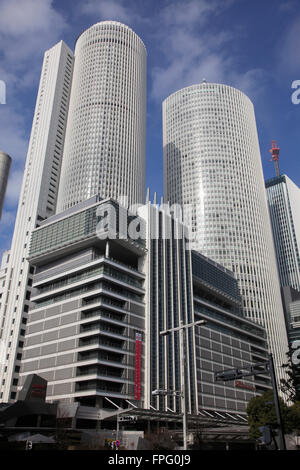 Le Japon, Nagoya, JR Central Towers, des gratte-ciel, Banque D'Images