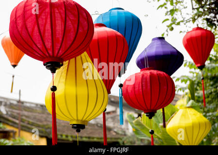 HOI AN, VIETNAM - le 25 janvier 2016 : décorations pour le Têt, le Nouvel An vietnamien qui a lieu le 8 février qui est la Banque D'Images