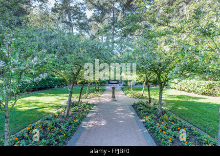 Jardin de Shakespeare, dans le parc du Golden Gate, San Francisco, California, USA Banque D'Images