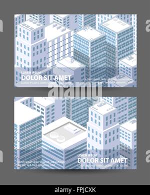 Cartes d'affaires modèles Illustration de Vecteur