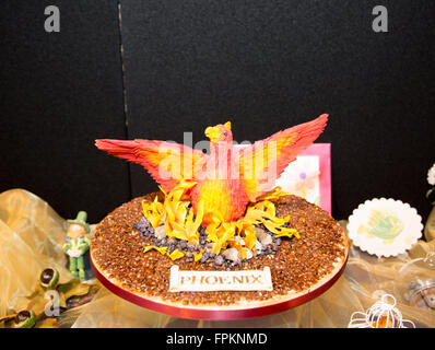 Birmingham, UK. 19 mars, 2016. Gâteau gâteau à Phoenix International Credit : Steven re/Alamy Live News Banque D'Images