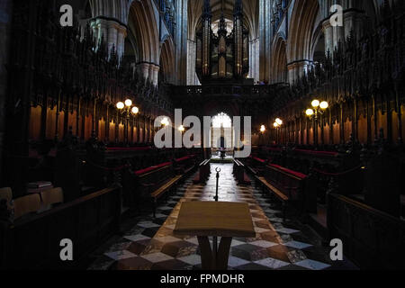 Beverley Minster au Yorkshire Banque D'Images