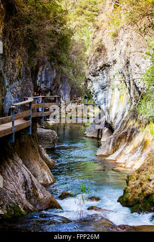 Le PARC NATUREL DES SIERRAS DE Cazorla, Segura Y LAS VILLAS Parc National dans la province de Jaén, Andalousie, Espagne Banque D'Images