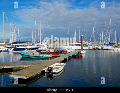 Yacht Haven, Troon Ayrshire du sud de l'Écosse, Royaume-Uni Banque D'Images