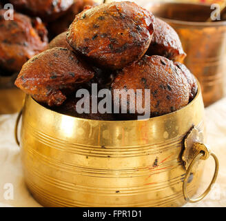 Neyyapam Unniyappam, cuisine du Kerala Banque D'Images