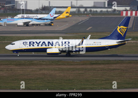 RYANAIR 737 800 Banque D'Images