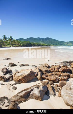 Géographie et voyages, Amérique, Amérique du Sud, Brésil, Rio de Janeiro, Angra dos Reis, de Ilha Grande, plage de Lopes Mendes Banque D'Images