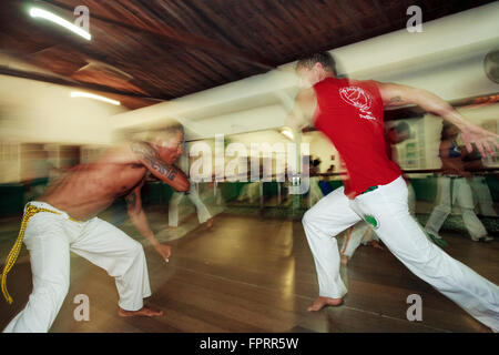 Capoeira au Brésil Banque D'Images