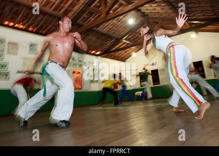 Capoeira au Brésil Banque D'Images