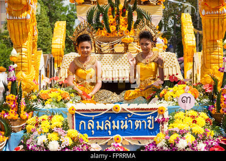 Festival du dixième mois lunaire à Nakhon Si Thammarat, Thaïlande Banque D'Images