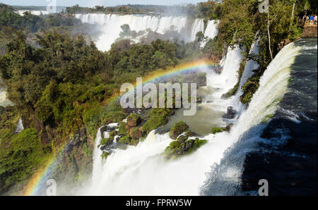 Salto Bossetti, Iguazu, Argentine Banque D'Images