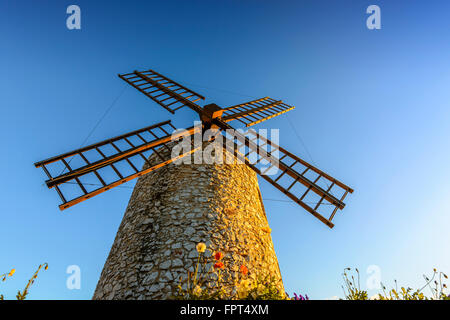 Moulin d'Allauch, BDR, PACA, France,13 Banque D'Images