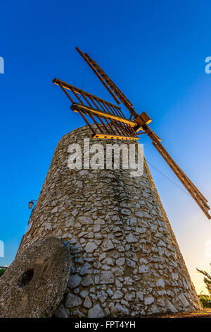Moulin d'Allauch, BDR, PACA, France,13 Banque D'Images