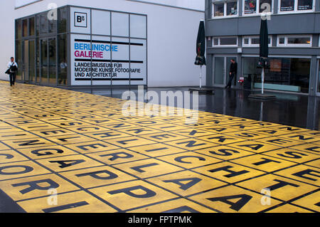 Berlinische Gallerie musée d'art moderne à Mitte Berlin Allemagne. La Berlinische Gallerie est un musée d'art moderne, photographie Banque D'Images