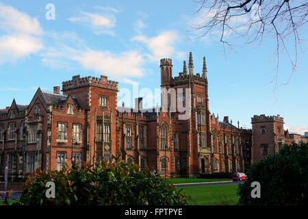 La Queens University Belfast Banque D'Images