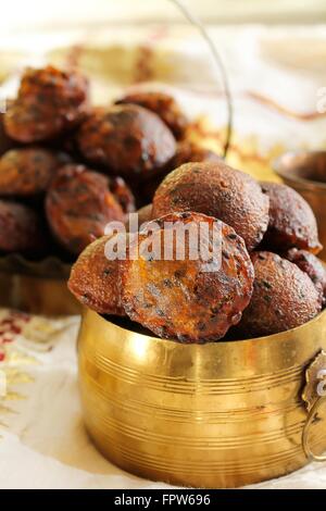 Neyyapam Unniyappam, cuisine du Kerala Banque D'Images