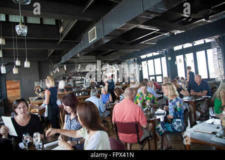 Pot Luck Club Restaurant à Woodstock - Cape Town - Afrique du Sud Banque D'Images