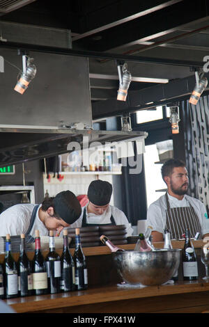 Pot Luck Club Restaurant à Woodstock - Cape Town - Afrique du Sud Banque D'Images