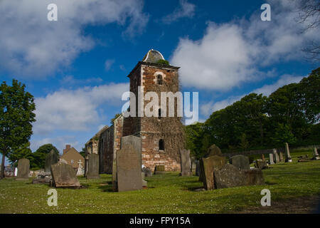 Vieille église St Andrews Scotland North Berwick Banque D'Images