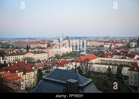 Prague, République tchèque. 18 Mar, 2016. Une vue générale de Prague, République Tchèque © Aziz Karimov/Pacific Press/Alamy Live News Banque D'Images