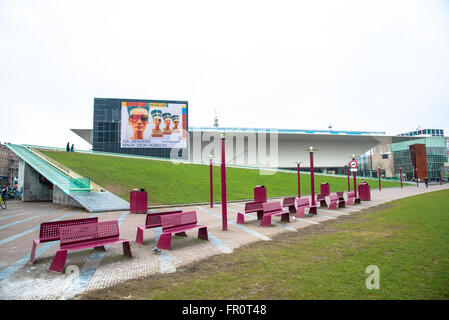 Voir au Stedelijk Museum à Amsterdam Pays-Bas Banque D'Images