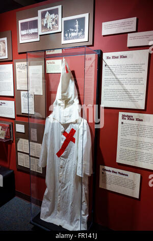 Orlando Floride, Orange County Regional History Center, centre, palais de justice historique d'Orange County, musée, Ku Klux Klan, hotte à peignoir, FL160214010 Banque D'Images