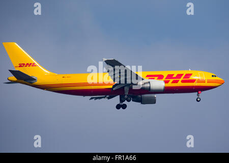 DHL Cargo Airbus A300 Banque D'Images