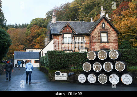 La distillerie Glengoyne, Dumgoyne, Ecosse Banque D'Images