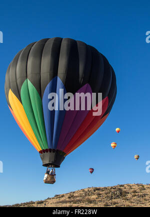 Hot Air Balloon Festival à Montague, en Californie. Banque D'Images