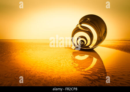 Mary's Shell, Cleveleys Banque D'Images