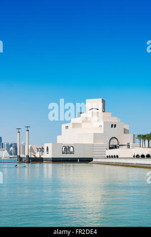 Avis de musée d'Art islamique de Doha au Qatar Banque D'Images