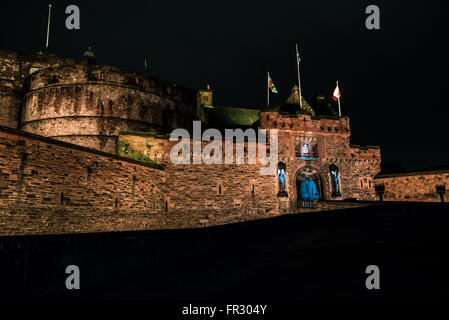 Maison de gardien du château d'Edimbourg à Edimbourg, Ecosse, Royaume-Uni Banque D'Images