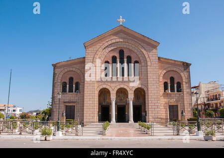 Église Saint Dionysios à Zante, ville capitale de Zakynthos Banque D'Images