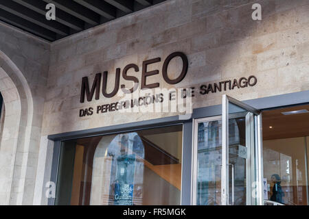 Museo das Peregrinacións y de la Ciudad, Plaza das Praterías. Santiago de Compostela. Banque D'Images