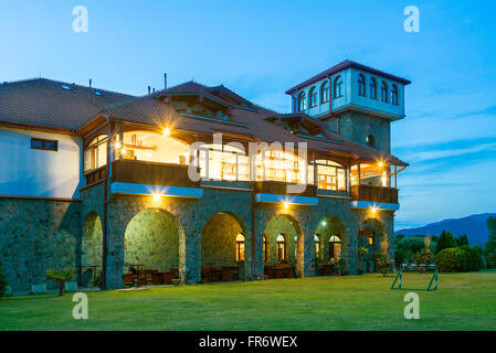 République de Macédoine, région viticole, Demir Kapija Popova Kula winery Banque D'Images