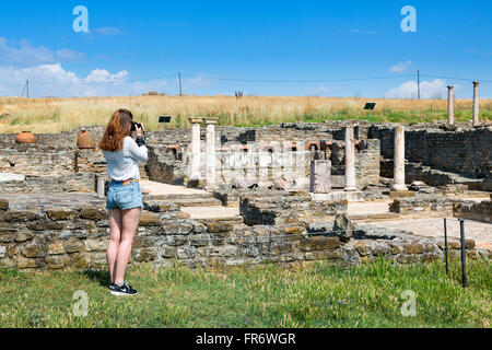 République de Macédoine, Gradsko, site archéologique romain de Stobi Banque D'Images